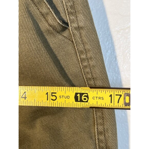 Fashion Nova High-Waisted Olive Cargo Pants With Belt & Zippered Pockets - Picture 13 of 14